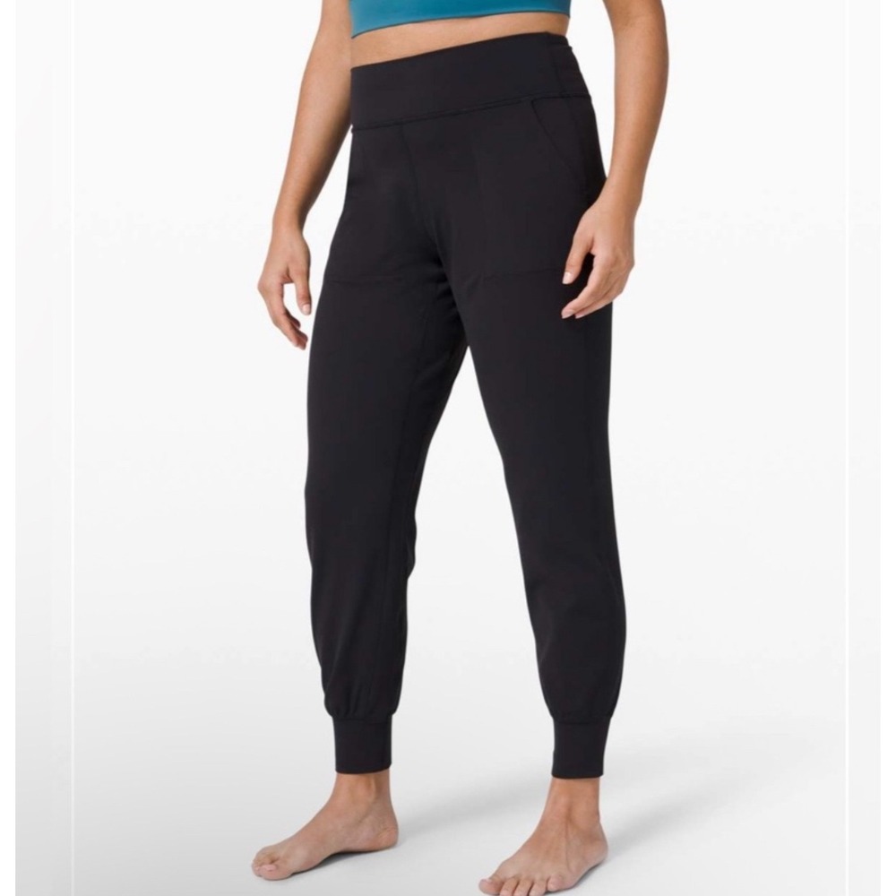 Lululemon Align‎ Jogger Black Nulu Yoga Pants Size 2